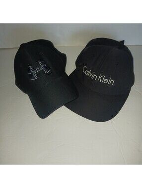 Hats Under Armour and Calvin klein  Youth  Size  Small  Caps Lot